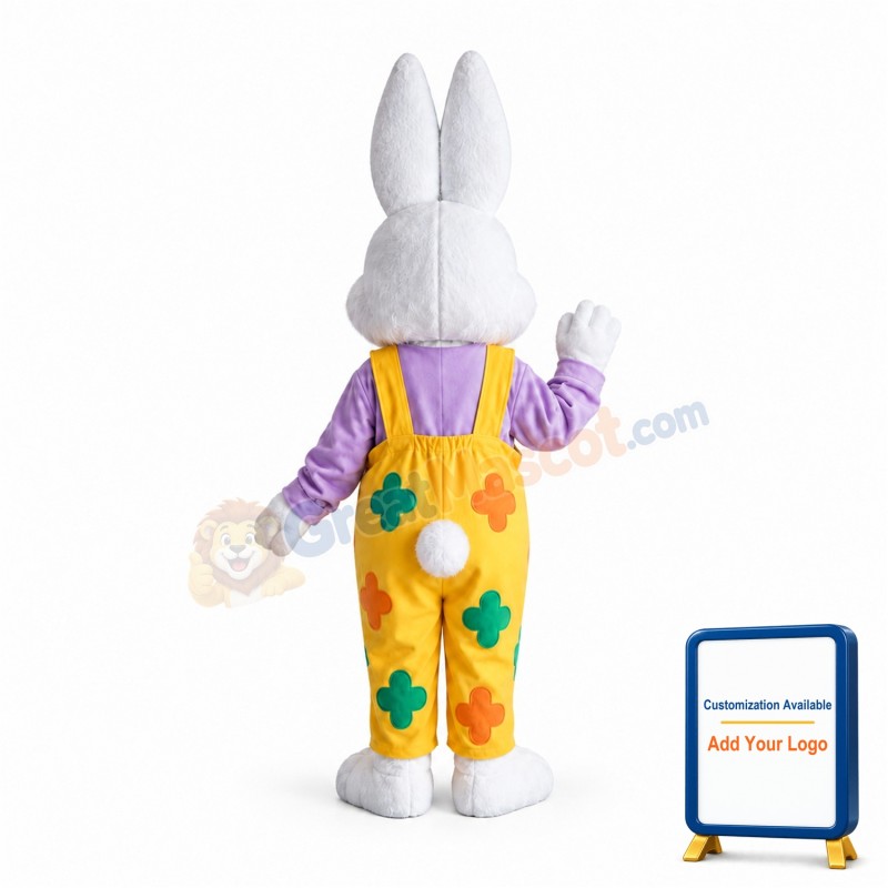 Beautiful Easter Girl Bunny Mascot Costume