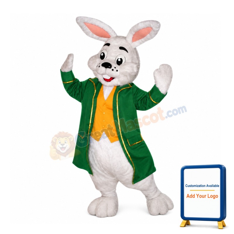 Super Cute Boy Easter Bunny Mascot Costume