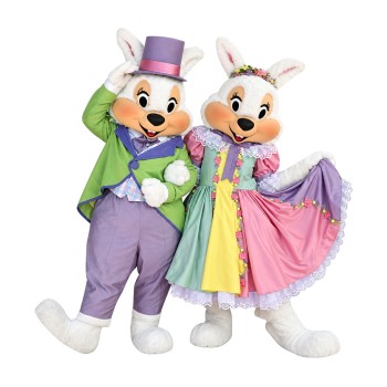 Mr. Or Mrs. Easter Bunny Mascot Costume