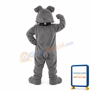 Fierce Lightweight Bulldog Mascot Costume