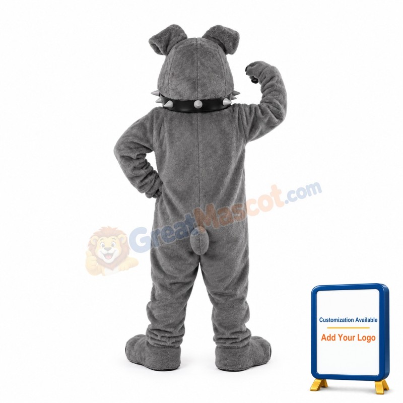 Fierce Lightweight Bulldog Mascot Costume