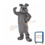 Fierce Lightweight Bulldog Mascot Costume