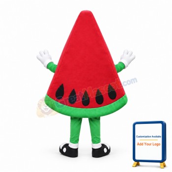 Watermelon Mascot Costume Adult Size Cartoon Happy Fruit Watermelon