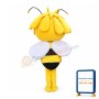 Maya The Bee Mascot Costume Yellow Bee Mascot Adult Character Costume
