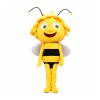 Maya The Bee Mascot Costume Yellow Bee Mascot Adult Character Costume