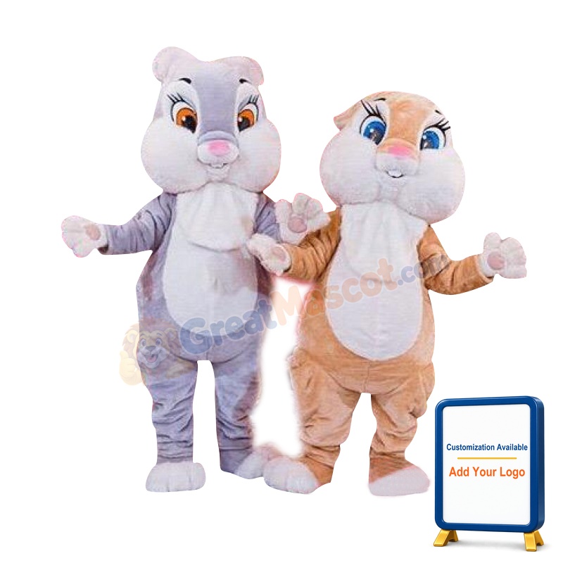 Bunny Rabbit Mascot Costume for Adult