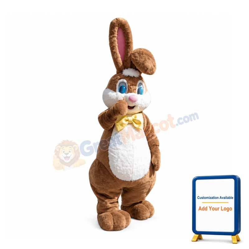 Cute Rabbit Mascot Costume Easter Bunny Mascot Costume ( US IN STOCK )