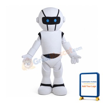 Robot Mascot Costume Cartoon Mascot Costume