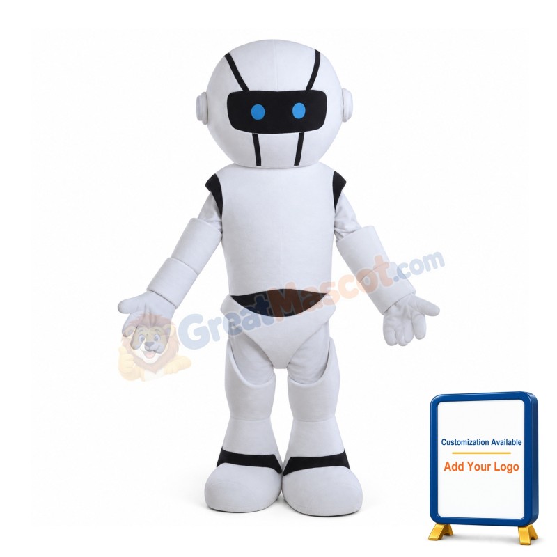 Robot Mascot Costume Cartoon Mascot Costume