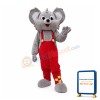 Koala Mascot Cartoon Apparel Birthday Party Christmas Halloween Mascot Costume