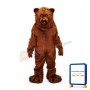 Friendly Grizzly Bear Mascot Costume