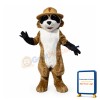 Ranger Rick Racoon Mascot Costume