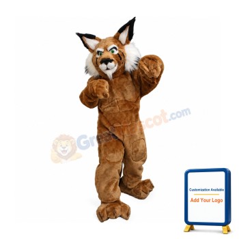 Power Bobcat Mascot Costumes