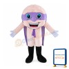 Brain Mascot Costume With Cape For Adult
