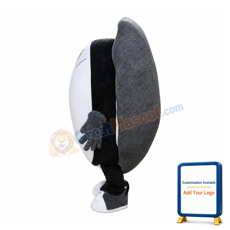 Clam Mascot Costume Seafood Costume