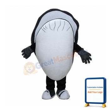 Clam Mascot Costume Seafood Costume