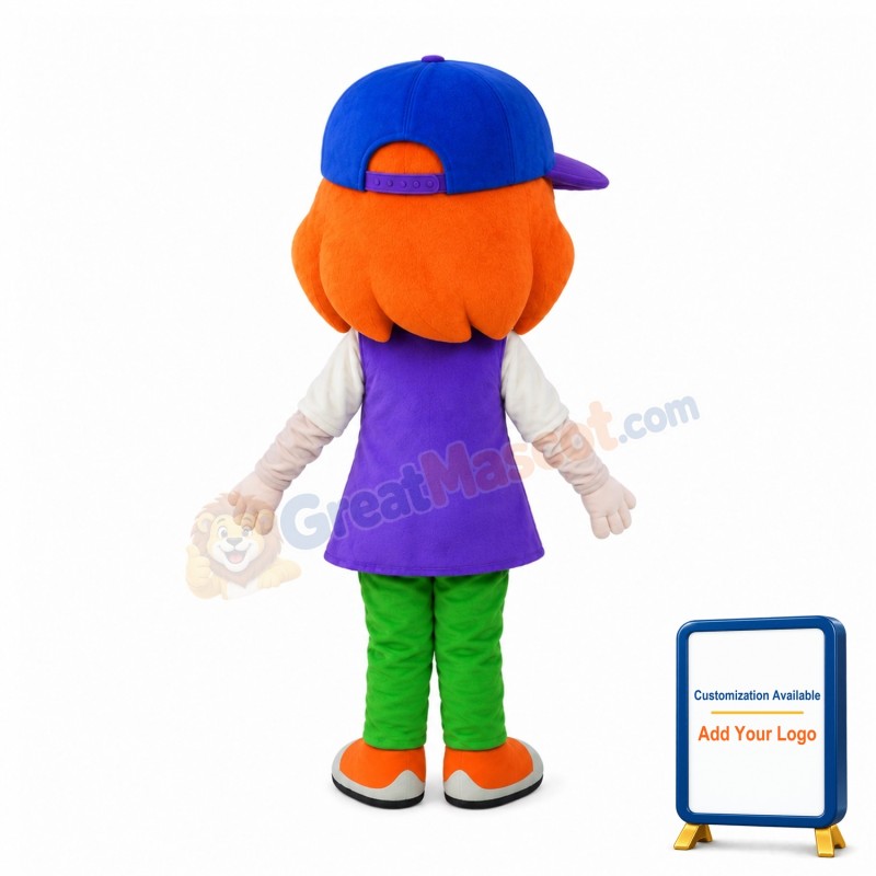 Sport Girl Mascot Costume