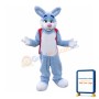 Animal Blue Easter Bunny Mascot Costume