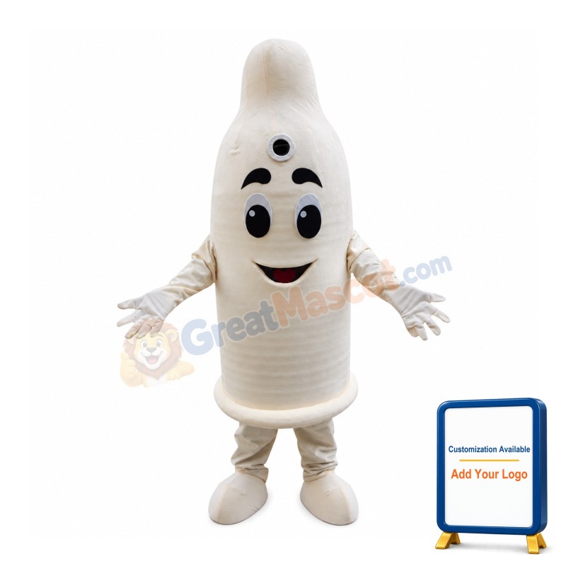 Condom Mascot Costume