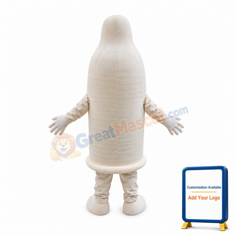 Condom Mascot Costume