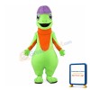 Happy Lightweight Lizard Mascot Costume