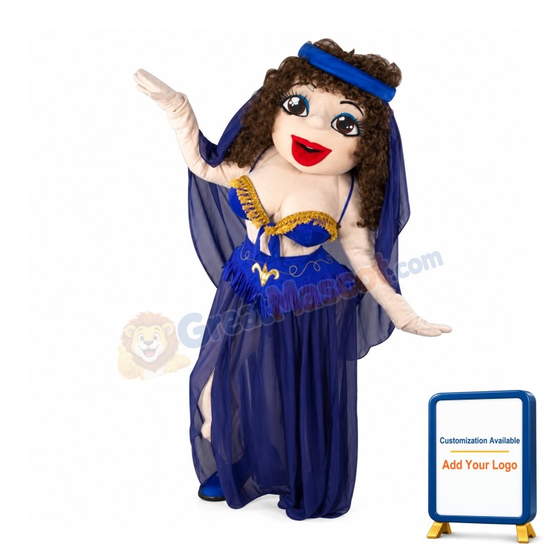 Dancing Beauty Mascot Costume