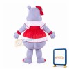 Beautiful Hippo Mascot Costume