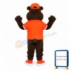 Sport School Bear Mascot Costume