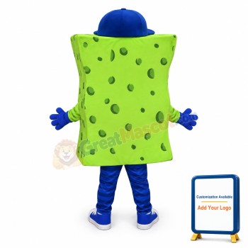 Scrubby Sponge Mascot Costume