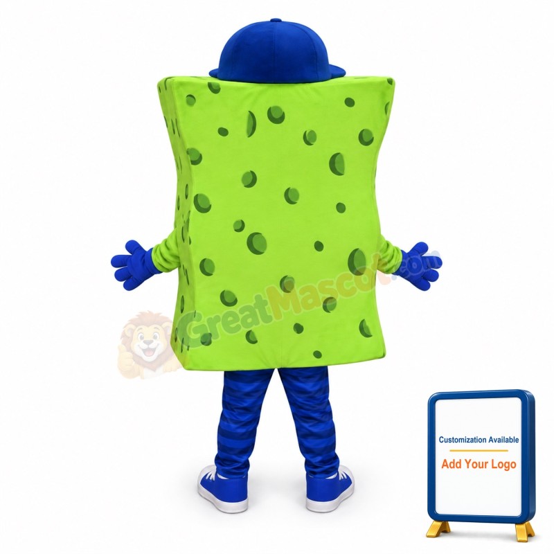 Scrubby Sponge Mascot Costume