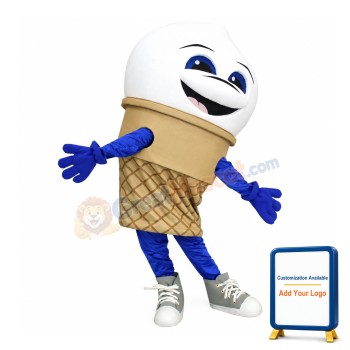 Ice Cream Mascot Costume