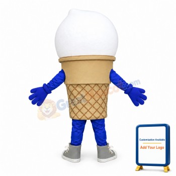 Ice Cream Mascot Costume