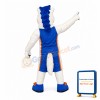 White Mustang Mascot Costume