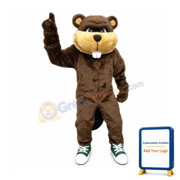 Sport School Beaver Mascot Costume