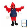 School Cardinal Mascot Costume