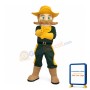Sport Cowboy Mascot Costume