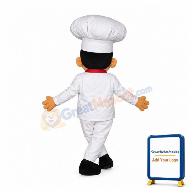 Happy Chef Mascot Costume