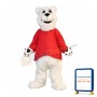 Sport Polar Bear Mascot Costume