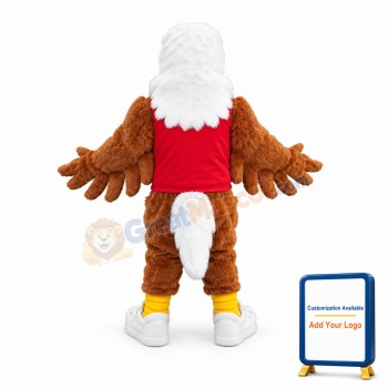 School Sport Eagle Mascot Costume