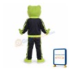 Sport Green Frog Mascot Costume