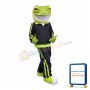 Sport Green Frog Mascot Costume