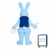Easter Bunny White Adult Mascot Costume