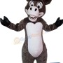 Happy Lightweight Donkey Mascot Costume