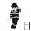 Fire Safety Dog Mascot Costume