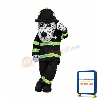 Fire Safety Dog Mascot Costume