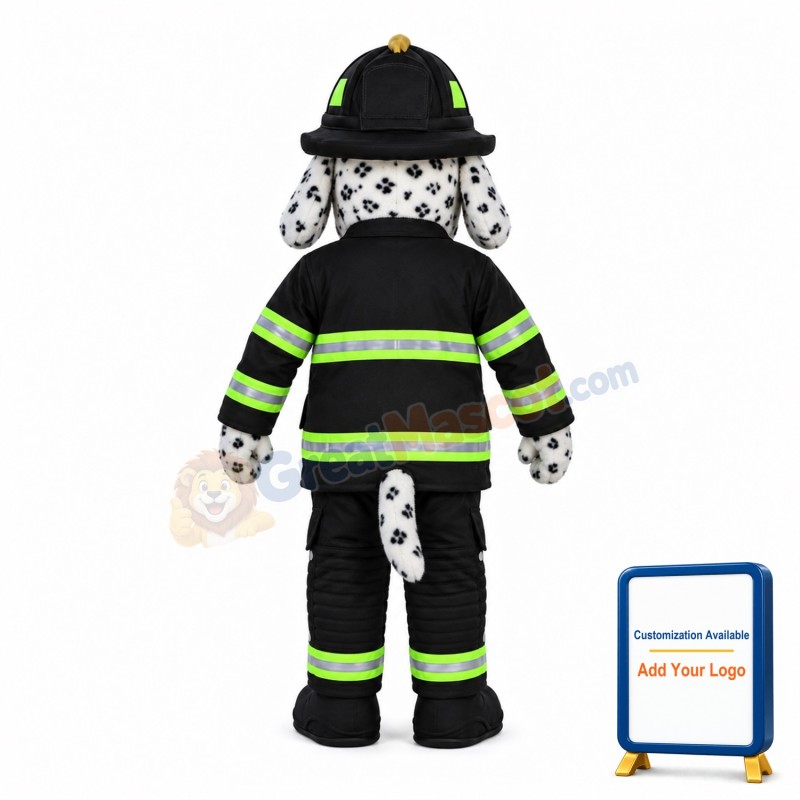 Fire Safety Dog Mascot Costume