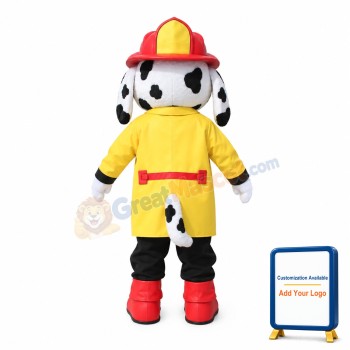 Professional Fire Dog Mascot Costume