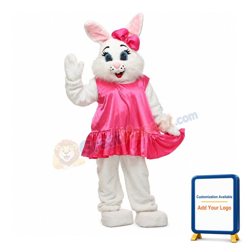 Adorable Easter Bunny Mascot Costume