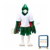 Sport Green Phoenix Mascot Costume