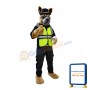 Police Dog Mascot Costume